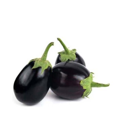 Brinjal Round Purple - 500g / వంకాయలు